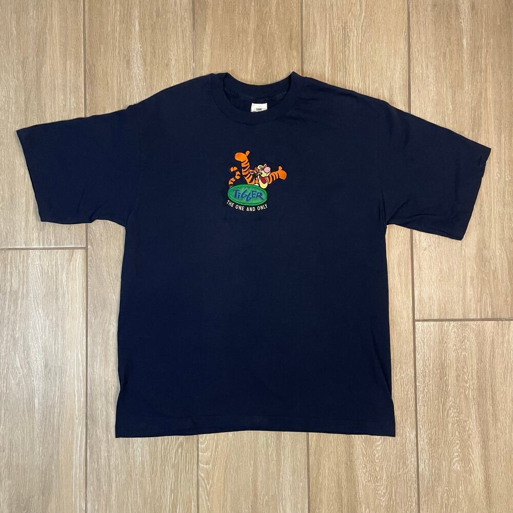 Vintage Disney Tigger Tee XL Single Stitch Made USA 90s Winnie The Pooh Shirt